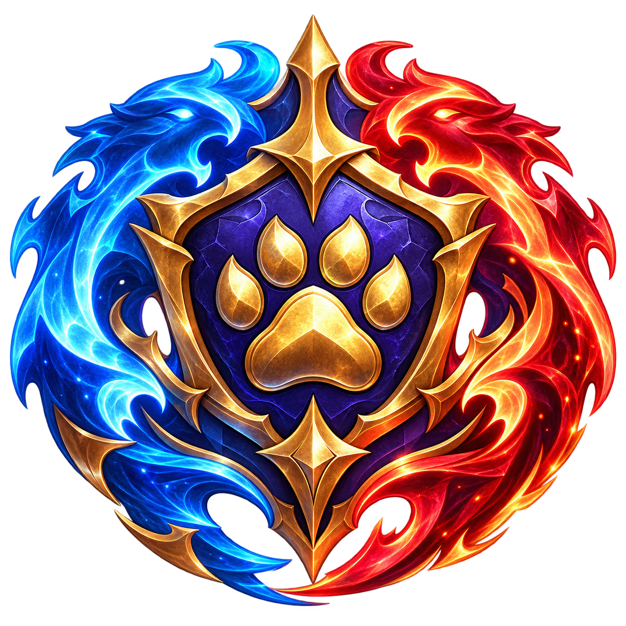 Pet battle emblem